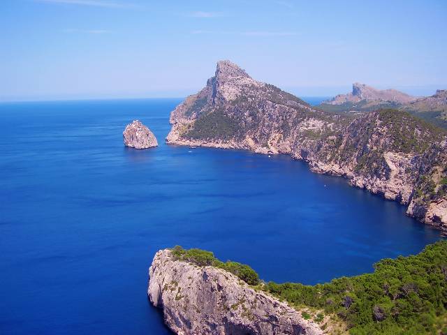Vista de una isla (Mallorca) 
